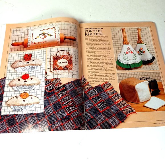 Country Handcrafts Magazine June July 1984 Various Craft Projects 40+ Projects - Picture 3 of 9